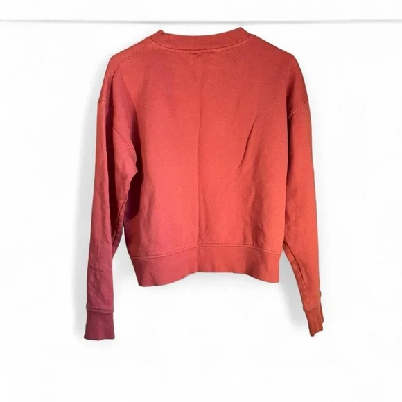 Dkny Sport Women Sweatshirt Small Size S Maroon Pink - Picture 3 of 7